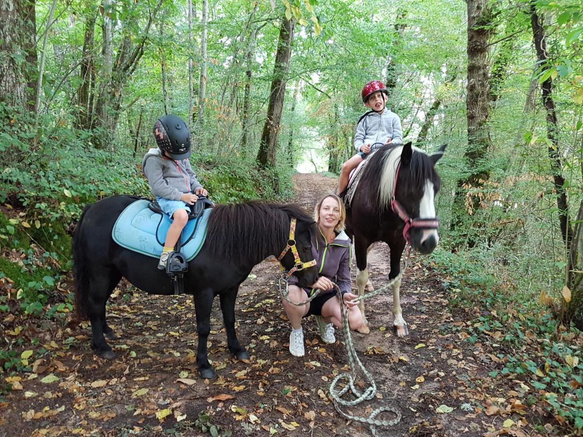Capdrot Gite Equestre Domaine Des Crins - Monpazier מראה חיצוני תמונה